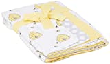 Hudson Baby Unisex Baby Cotton Flannel Burp Cloths Bee, One Size