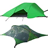 WintMing Suspended Tree House Tent Camping Hammock with Mosquito net and rain Fly