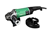 Metabo HPT Angle Grinder | 7-Inch & 9-Inch | Includes Two Tool-less Wheel Guards | 15-Amp Split Core Motor | User Vibration Protection | G23SCY2