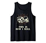 Concrete Mixer Shirt This Is How I Roll Cement Mixer Gift Tank Top