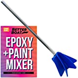 Resin Mixer Epoxy Mixer and Paint Mixer Drill Attachment Paint Stirrers Mud Mixer Quart or Gallon Mixing Tools