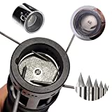 3mirrors ALUMINUM Tungsten Electrode Sharpener Grinder Head TIG Welding Tool 24 Guides, 24 Multi-Angle & Offsets, Full-featured Tool w/Dust Housing, Healthy Version