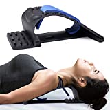 Neck Stretcher for Neck Pain Relief, Upper Back and Shoulder Relaxer for Muscle Relax and Spine Alignment, Cervical Traction Device Adjustable 4 Level