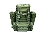 DD Hammocks Bergen Rucksack - Olive Green: Hiking Backpack 55L MOLLE Compatible With Detachable Tactical Compartments For Backpacking Travel Expedition