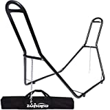 2 Person Steel Hammock Stand 550 lb Capacity, Portable Hammock Frame Stand Heavy Duty for 9 to 14Feet Hammocks, Carry Bag Included