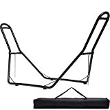 VALLEYRAY Steel Hammock Stand with Carry Bag, Universal Portable Hammock Stand Only, 2 Person Heavy-Duty Hammock Frame Fit for 9-13 Feet Hammocks, for Indoor Outdoor Yard Deck Patio