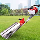 DFGENLY Cordless Hedge Trimmer, Bush Grass Trimmer, Handheld Gas Powered Petrol Hedge Trimmer Long Reach Use, Handle Anti-Vibration System, Commercial Household Garden Trimmer Tools