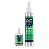 PlanetSafe AIM Hedge Trimmer & Chainsaw Lubricant Kit - Extreme Duty Lubricant - The World's Greatest, Safest, Hardest-Working Lubricant - Non-Toxic, Odorless - Penetrates, Cleans, Protects