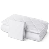 Twin Size Japanese Floor Mattress- Premium Shikibuton- Japanese Futon Mattress with Cotton Cover- 39 by 75 in. Traditional Shiki Futon Mattress for Japanese Beds by Minka Products