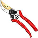 ClassicPRO Titanium Bypass Pruning Shears - Premium Garden Shears, Heavy Duty Razor Sharp Hand Pruners - Ideal Plant Scissors, Tree Trimmer, Branch Cutter, Hedge Clippers, Ergonomic Garden Tool for Effortless Cuts
