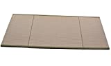MustMat Japanese Traditional Tatami Mat/Futon Mattress Firm and Comfortable 35.4'x78.7'x1.2' Green/Natural Rush Grass/Folds Easily Great for Bed/Meditation Space/Yoga/Zen Room/Japanese Tearoom