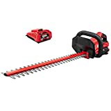 SKIL HT4221-10 PWR CORE 40 24” Brushless 40V Hedge Trimmer Kit Includes 2.5Ah Battery and Auto PWR Jump Charger