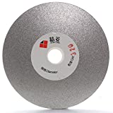 JINGLING 4' inch 100mm Diamond Flat Lap Disc Coated Grinding Disk Grit 320 Medium