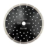 SHDIATOOL 9 inch Diamond Blades for Concrete Stone Brick Block Masonry Dry Wet Segmented Cutting Wheel Disc for Angle Grinder with 7/8 Arbor