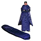 Onewind Premium XL Hammock Top Quilt with Footbox, Lightweight and Portable Sleeping Bag Alternative for Camping, Backpacking and Hiking, Navy Blue