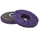 2pcs 5' x 7/8' Strip Disc Wheel for Paint Rust Removal, Grinder Wheel for Angle Grinder Clean