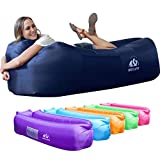 Wekapo Inflatable Lounger Air Sofa Hammock-Portable,Water Proof& Anti-Air Leaking Design-Ideal Couch for Backyard Lakeside Beach Traveling Camping Picnics & Music Festivals (Navy)