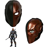 Deathstroke Helmet Deathstroke Mask for Men Arkham Knights Cosplay Costume Accessories for Halloween Collections