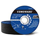 COMOWARE 4 1/2' Cut Off Wheel 25 Pack, Cut Off Wheels 4 1/2 x 7/8 Inch Ultra Thin, Metal and Stainless Steel Cutting Wheel for Angle Grinder, General Purpose Metal Cutting Disc for Angle Grinder
