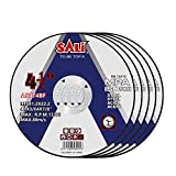 SALI 5 Pack Cut Off Wheel 4 1/2 Inch Cutting Wheels 4-1/2' x 3/64' x 7/8' for Metal & Stainless Steel, Angle Grinder Cutting Wheel,Cutting Discs with Aggressive Cutting