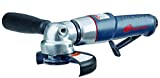 Ingersoll Rand 3445MAX Air Grinder – 4 1/2' Wheel, Right Angle, Ergonomic Grip, 0.88 and 12,000 RPM Motor for Tough Material Removal, Grey