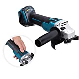 125mm Angle Grinder 18V Cordless Brushless Easy Discs Change Electric Grinder Replacement for Makita 18V LXT Lithium-Ion Cordless 4-1/2” / 5' Cut-Off/Angle Grinder for Cutting, Grinding, Polishing