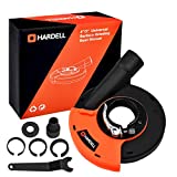 HARDELL Dust Shroud for Angle Grinder 4/4.5/5 inch Universal Surface Grinding Shroud (125MM)