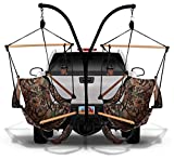 Hammaka 41536203-KP Parachute Hammock Hitch Stand with 2 Cradle Chairs and Army Green/Brown, Camo
