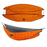 AYAMAYA Double Hammock Underquilt Under Quilts, Winter Cold Weather Waterproof Underquilts for Hammock Camping Backpacking Lightweight Blanket Bottom Insulation