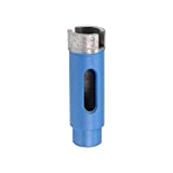 uxcell 20mm Sintered Diamond Core Drill Bits Hole Saws, Dry or Wet Drilling for Brick Concrete Block Masonry Marble, for M10 Angle Grinder