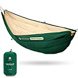 Easthills Outdoors Snuggler Hammock Underquilt - Full-Length underquilt for Hammock, 4-Season Warmth for Camping, Backpacking, Hiking Beige/Dark Green