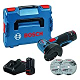 Bosch Angle Grinder Gws 10.8 V EC Drill Solo in L-Boxx Solo without Battery Charger