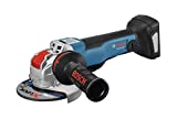 Bosch GWX18V-50PCN 18V X-LOCK EC Brushless Connected-Ready 4-1/2 In. – 5 In. Angle Grinder with No Lock-On Paddle Switch (Bare Tool)