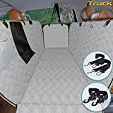 Lassie XL Dog Car Seat Cover for Back Seat Truck 100% Waterproof with Mesh Visual Window Durable Scratchproof Nonslip Heavy Duty Dog Car Hammock with Universal Size Fits for Cars, Trucks & SUVs…
