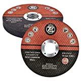ZHONG AN Cutting Wheel, 10 Pack Cut Off Wheels, 4-1/2'x7/8'x3/64' Metal & Stainless Steel Cutting Discs for Angle Grinder