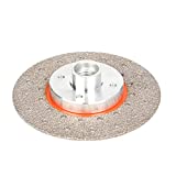 Vearter Vacuum Brazed Diamond Saw Blades 5/8-11' Thread 4-1/2Inch (115mm) Grinding Disc for Angle Grinder Cutting Wheel for Tile Quartz Artificial Stone Granite Marble