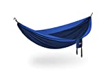 ENO, Eagles Nest Outfitters SingleNest Lightweight Camping Hammock, Deep Navy/Royal