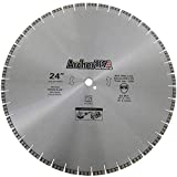 Archer PRO 24' in. Turbo Diamond Saw Blades for Fast Reinforced Concrete Cutting and Cured Concrete Cutting