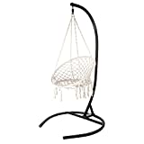 TheirNear Hanging Chair with Stand for Bedroom, Indoor Hammock Swing Chair