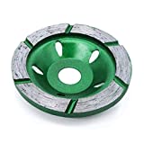 3 Inch Diamond Cup Grinding Wheel Large Grinding Segments for Angle Grinder, for Granite, Stone, Marble, Masonry, Concrete