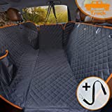 iBuddy Dog Car Seat Covers 100% Waterproof, Dog Seat Cover with Side Flaps from Scratching, Pet Seat Cover for Back Seat of Car/SUV/Truck Machine Washable… (Truck)