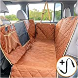 iBuddy Dog Car Seat Covers, Waterproof Dog Seat Cover for Back Seat with Mesh Window,Stain Resistant Dog Car Hammock, Nonslip Car Seat Covers for Dogs, Pet Car Seat Cover for Car/SUVs/Trucks