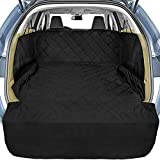 Veckle Cargo Liner, SUV Cargo Cover for Dogs with Side Flaps Hammock Water Resistant Nonslip Dog Seat Cover Cargo Area Protector Scratchproof for SUVs Sedans Vans