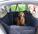 FLR Pet Seat Cover for Large Dogs Breeds Waterproof Washable Nonslip Scratch Proof Rear Back Car Seat Covers Pets Seat Protectors Mat Hammock for Car Trucks SUVs Vans & Vehicles-Universal Fit