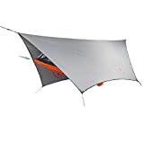 GRAND TRUNK Air Bivy Hammock and Shelter - Large Lightweight All-Weather Hammock Shelter and Protective Cover to Keep Bugs Out - Capable to Handle All Environments, Slate Grey and Red
