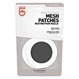 GEAR AID Tenacious Tape Mesh Patches for Tent and Bug Screen Repair, 3” Rounds, Black Mesh