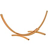 Outsunny 11' Wooden Hammock Stand Universal Garden Picnic Camp Accessories, 484lbs