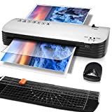 Merece Laminator - 4 in 1 A4 Thermal Laminator Machine, Personal Laminator for Home Use School Teachers Office Card Classroom, 9 Inches Small Hot Cold Lamination Machine with 30 Laminating Pouches