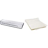 AmazonBasics 12-Inch Thermal Laminator Machine & Letter Size Sheets Laminating Pouches 9 x 11.5in, 100-pack