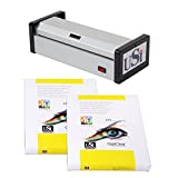USI HD1200 Heavy Duty Pouch Laminator Kit, Laminates Pouches up to 12 Inches Wide and 15 Mil Thick; 5-Year Warranty, Includes 100-Packs of Premium Opti Clear 5 Mil Letter and 5 Mil Legal Pouches